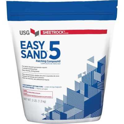 Sheetrock Easy Sand 5 Lightweight Setting Type 3 Lb. Drywall Joint Compound